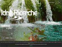 Tablet Screenshot of idroricerche.com